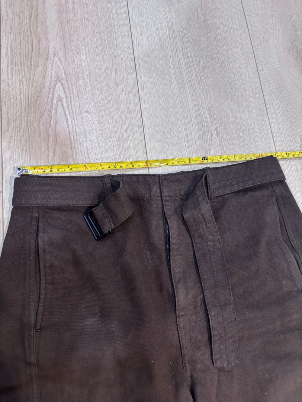 Lemaire Dark Brown Twisted Pant - Picture 10 of 11